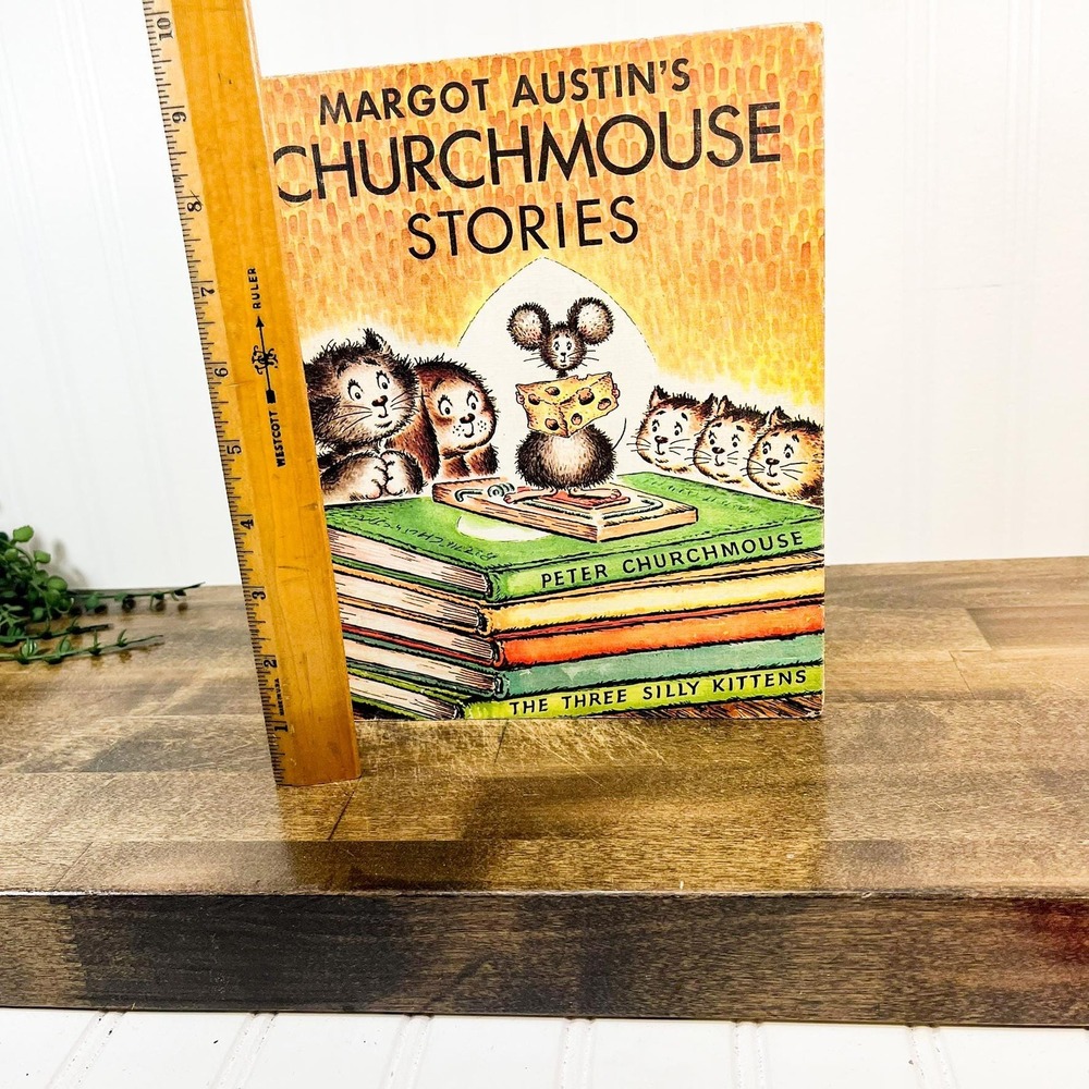 Vintage Churchmouse Stories by Margot Austin: Children's Bookshelf Decor - Picture 4 of 9